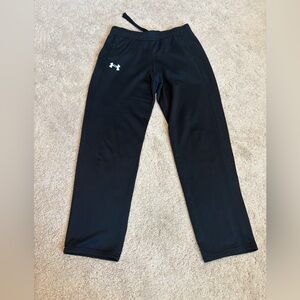 Under Armour Black Athletic Pants YXL